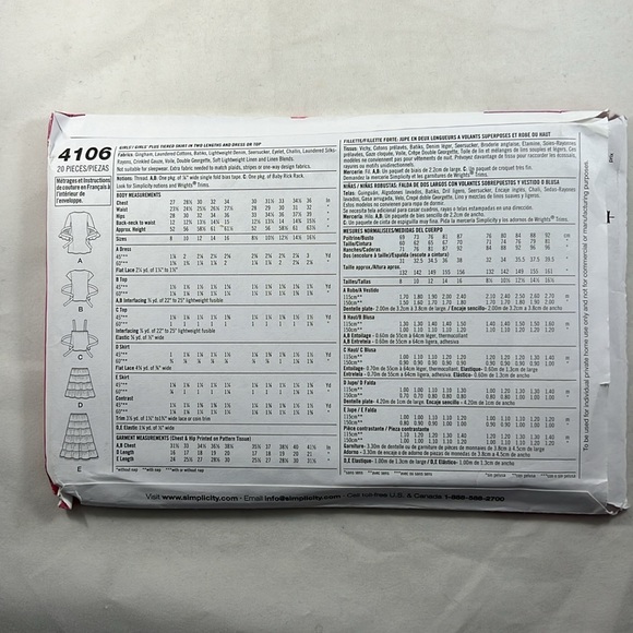 Simplicity 4106 That’s So Raven Disney Girls Plus Size BB 8 1/2 - 16 1/2 Pattern - Picture 2 of 6